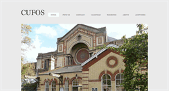 Desktop Screenshot of cufos.org.uk